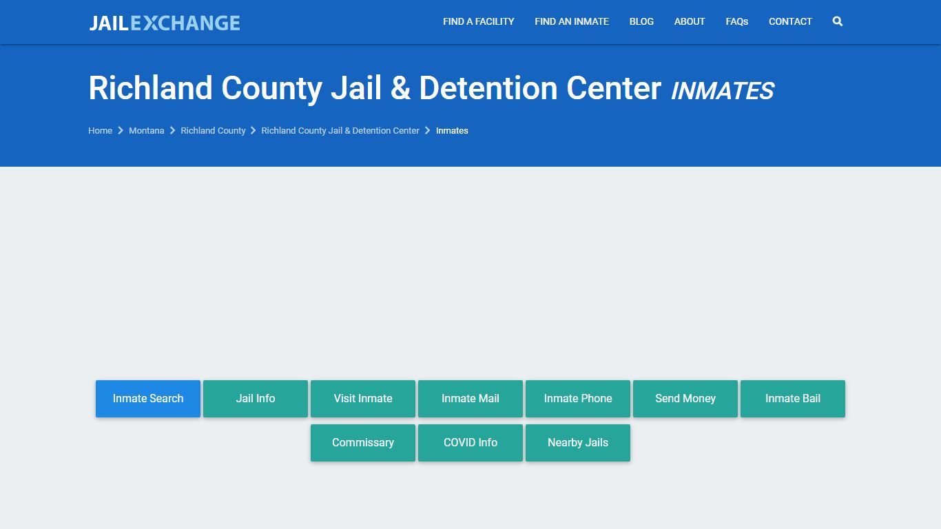 Richland County Jail Inmates | Arrests | Mugshots | MT